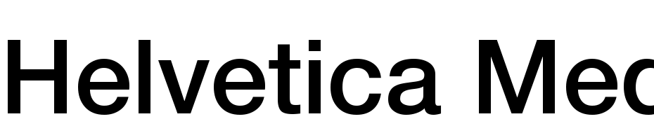 Helvetica Medium Polices Telecharger